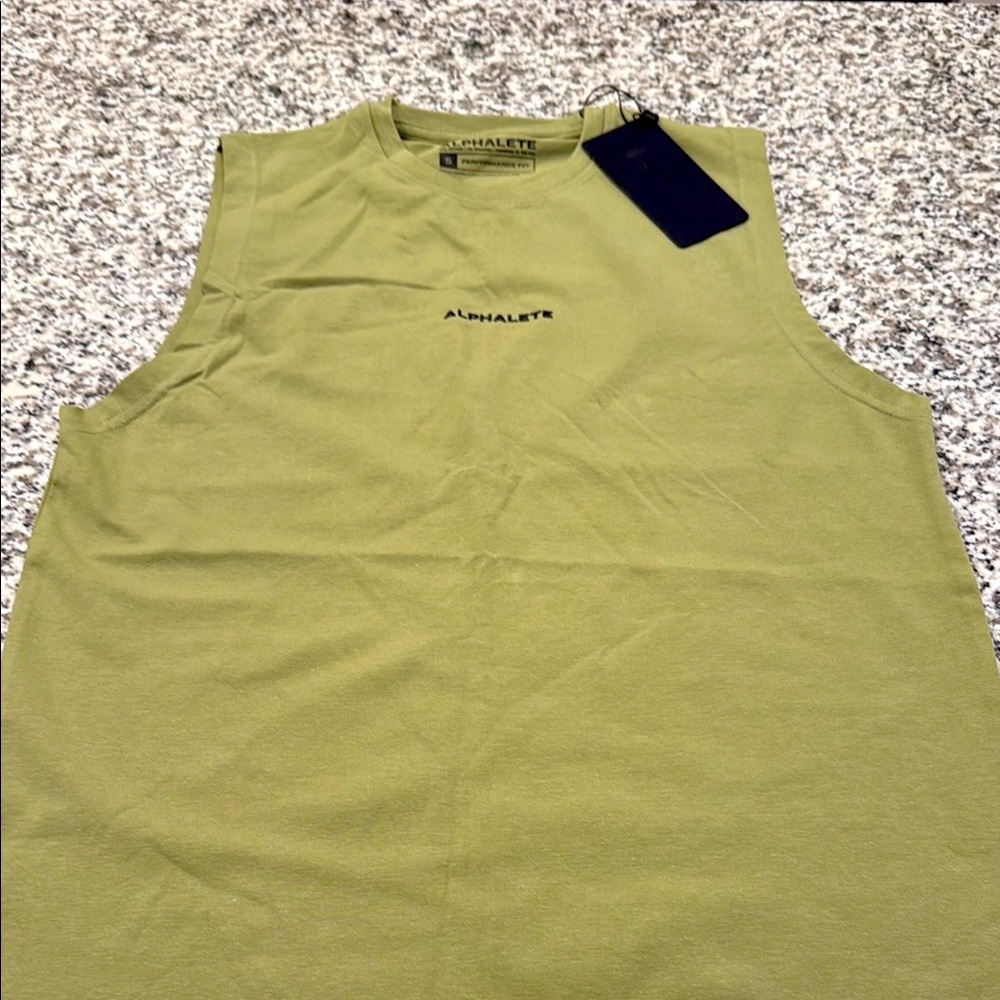 New Alphalete Sleeveless Tee
